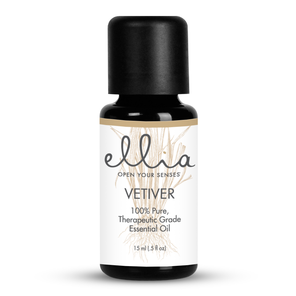 Ellia Vetiver Essential Oil - 15ml Bottle