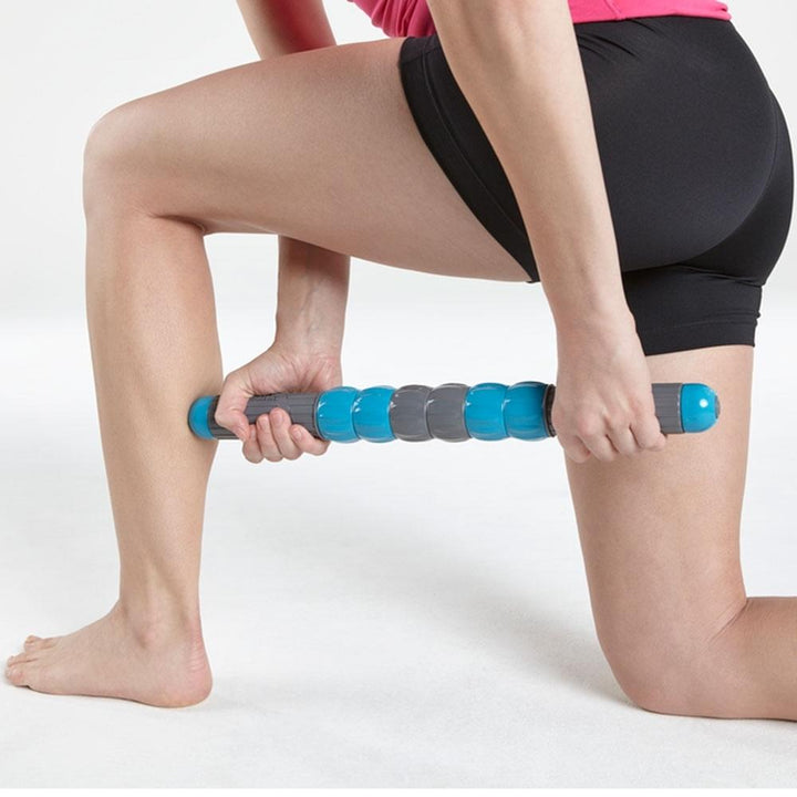 Homedics Vertex Vibration Stick Roller on calf
