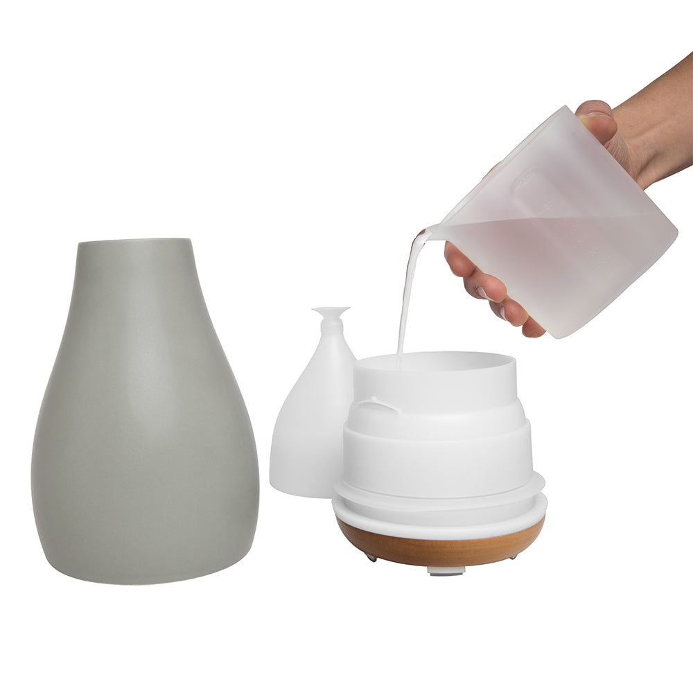 Grey | Blossom Ultrasonic Essential Oil Diffuser - Image 5