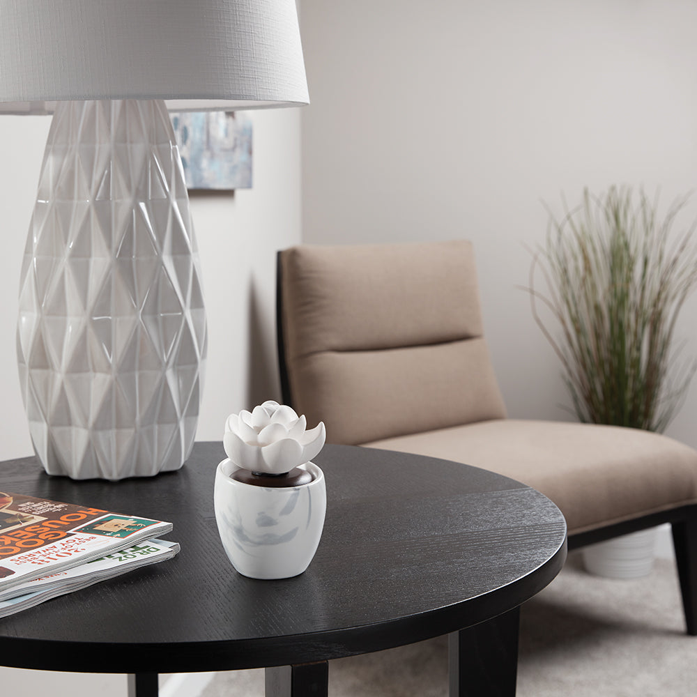 Lotus Leaf Porcelain Aroma Diffuser