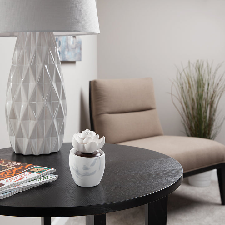 Lotus Leaf Porcelain Aroma Diffuser