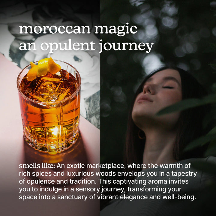 moroccan magic an opulent journey with descriptions of scents.