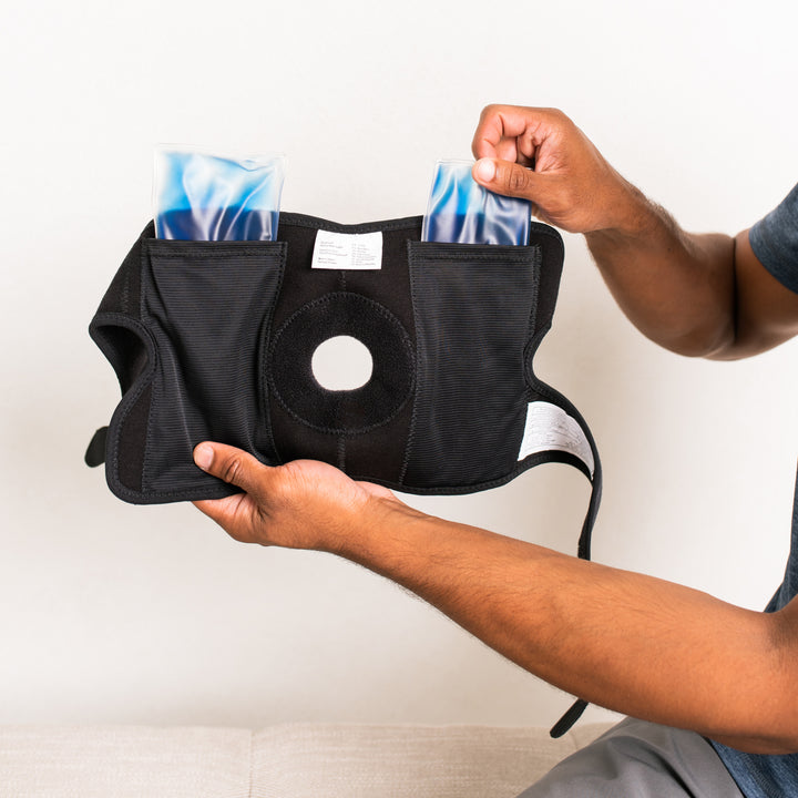 The ObusForme Hot and Cold Knee Support Ice