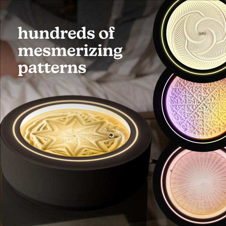 Black | drift 11" offers hundreds of mesmerizing patterns through the app