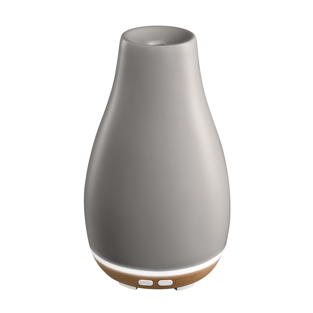 Grey | Blossom Ultrasonic Essential Oil Diffuser - Image 9