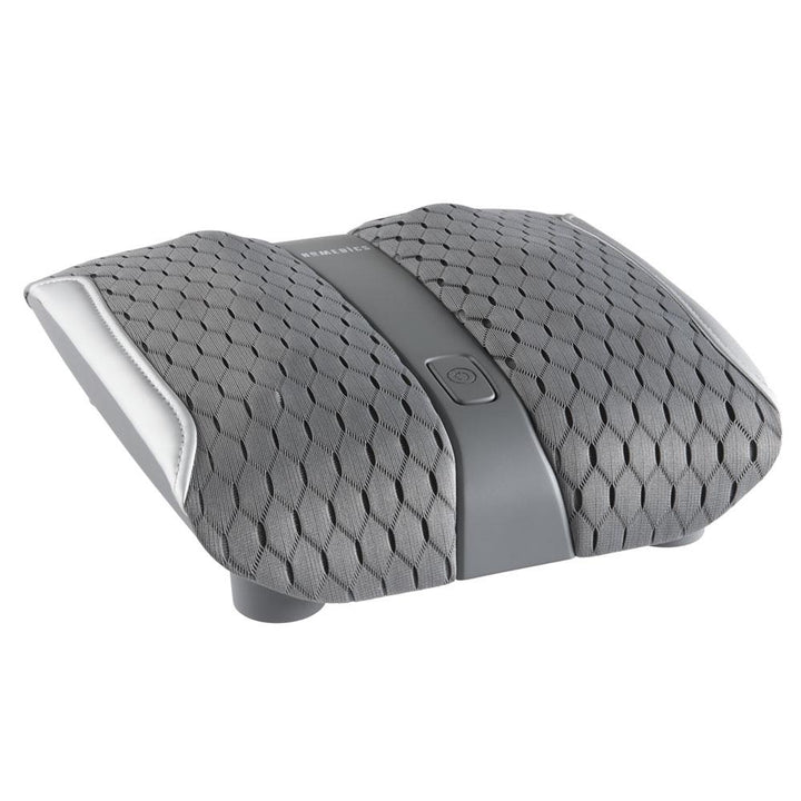 Profile view of the Homedics Gentle Touch Gel Shiatsu Foot Massager with Soothing Heat