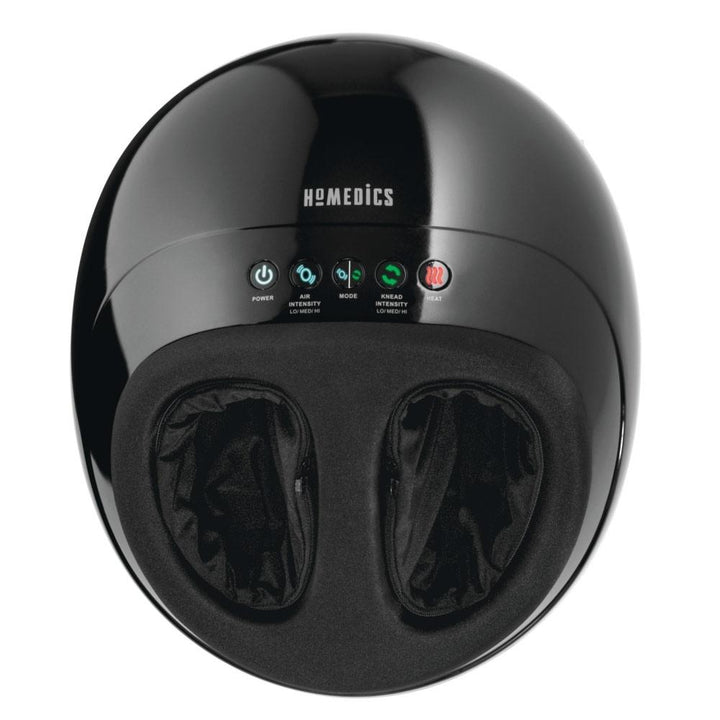 Grey | Top-down view of the Homedics Shiatsu Air Pro Foot Massager with Heat