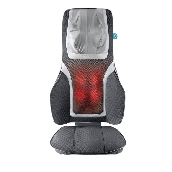 Homedics Gentle Touch Gel Deluxe Shiatsu Massage Cushion with Soothing Heat with heat zone graphics