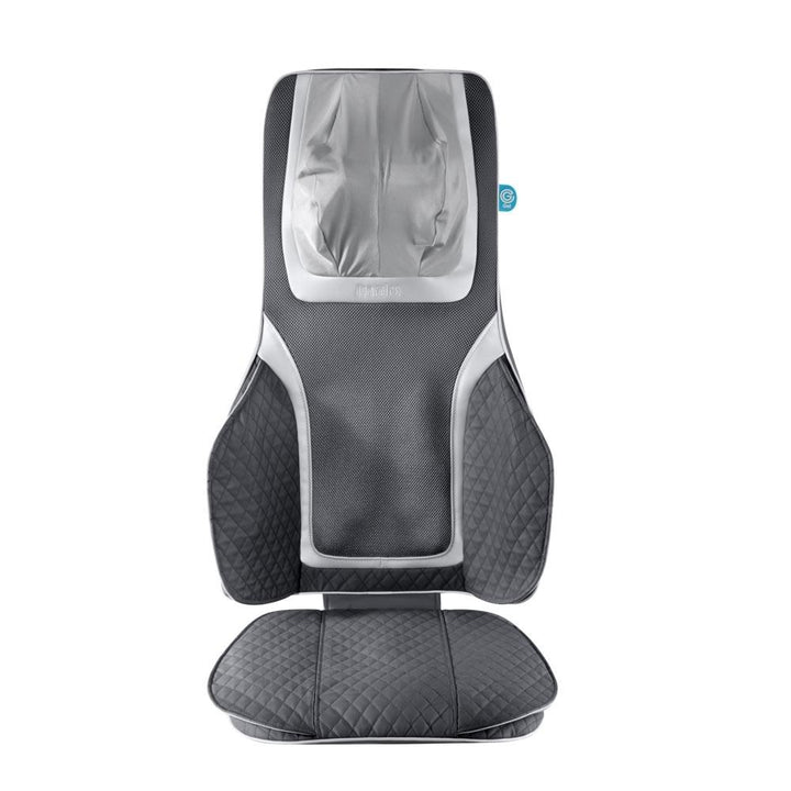 Homedics Gentle Touch Gel Deluxe Shiatsu Massage Cushion with Soothing Heat with heat and massage zone graphics