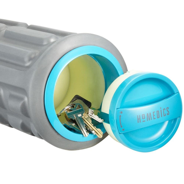 Homedics Gladiator Vibration Foam Roller with keys