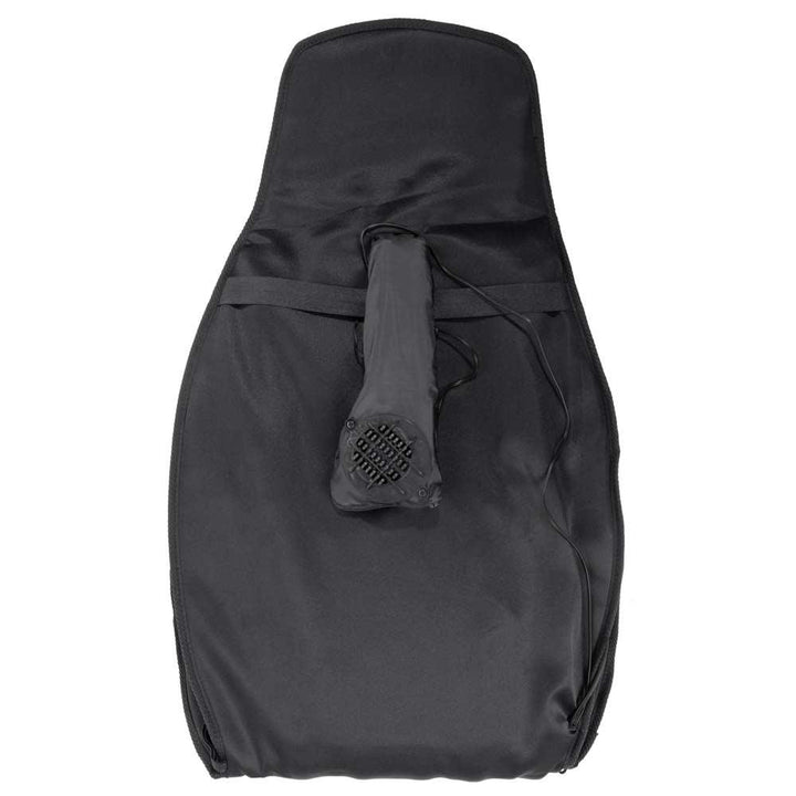 Back view of the Homedics Mobile Comfort Perfect Temp Travel Cushion