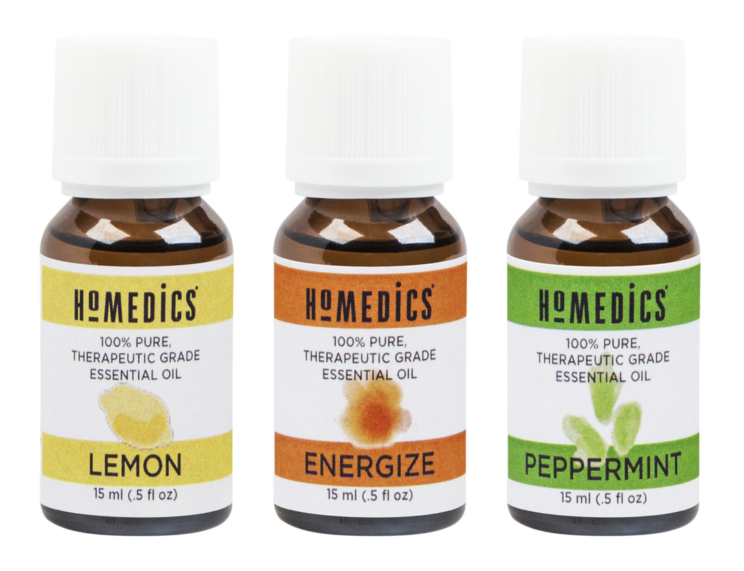 Homedics Uplift and Energize Essential Oil Trio 15 ml