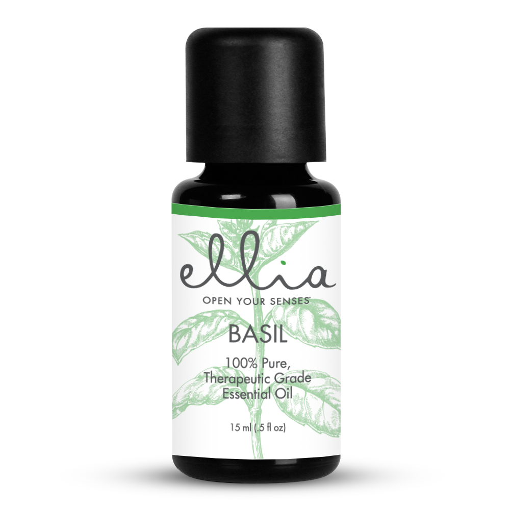 Ellia Basil Essential Oil 15ml Bottle
