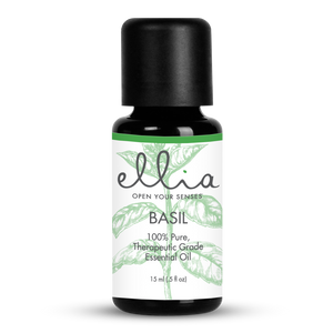 Ellia Basil Essential Oil 15ml Bottle