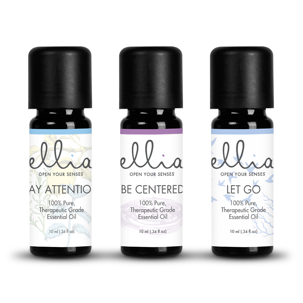 Ellia Calm and Concentration: Essential Oil 3-Pack