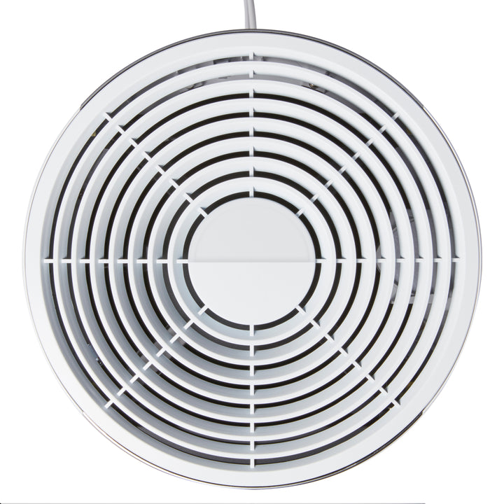 White | Top-down view of the white Homedics TotalClean 5-in-1 UV-C Deluxe Large Room Air Purifier