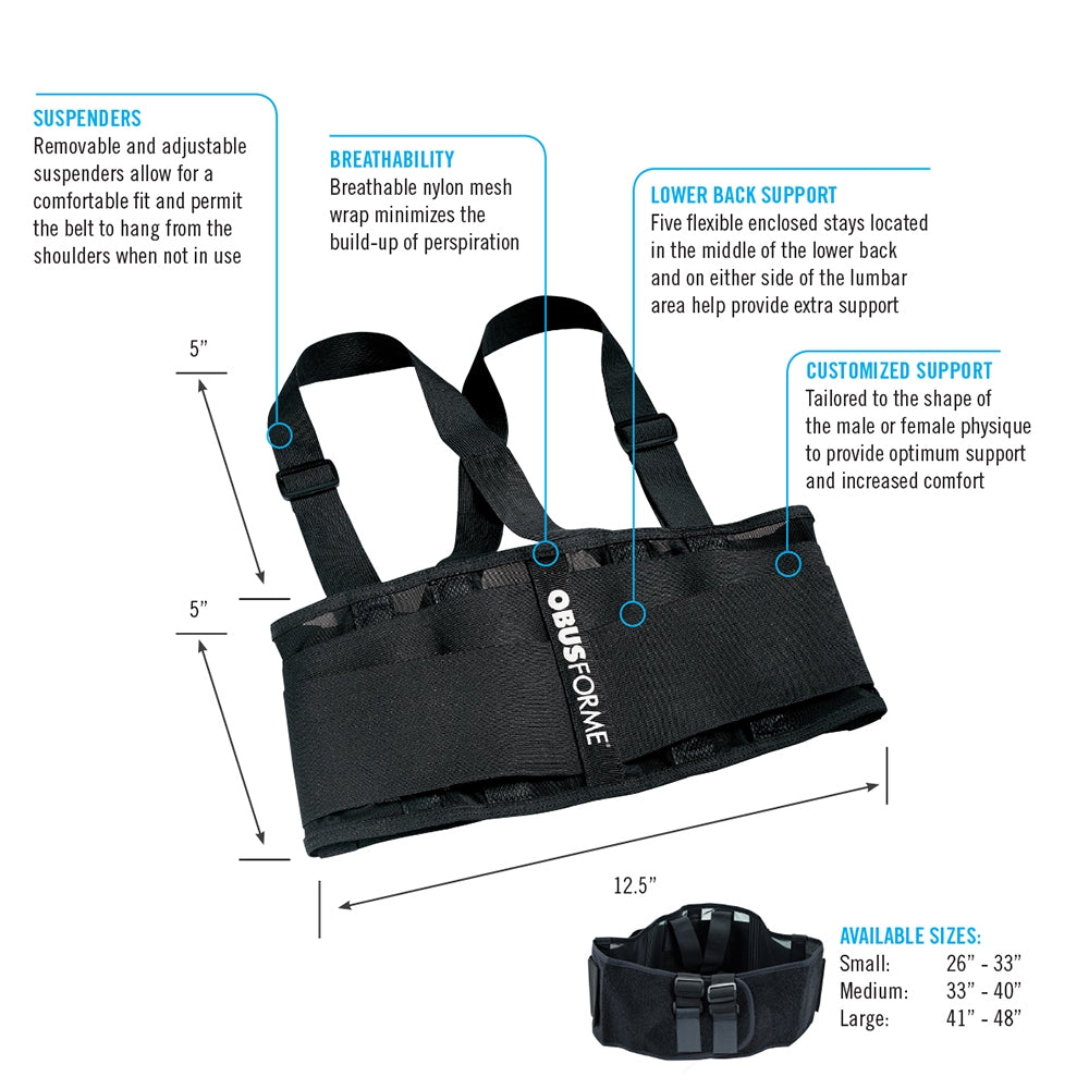 Unisex Back Belt