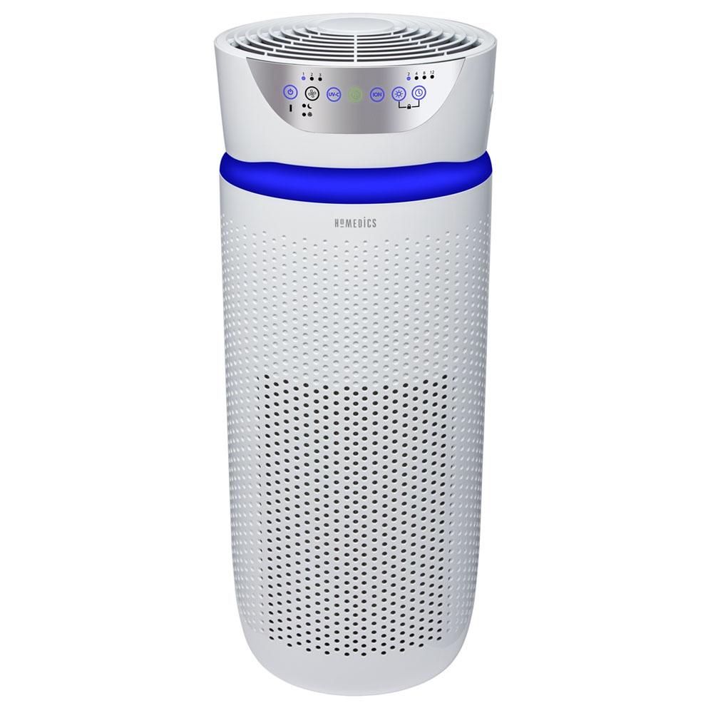 White | TotalClean® 5-in-1 UV-C Deluxe Large Room Air Purifier
