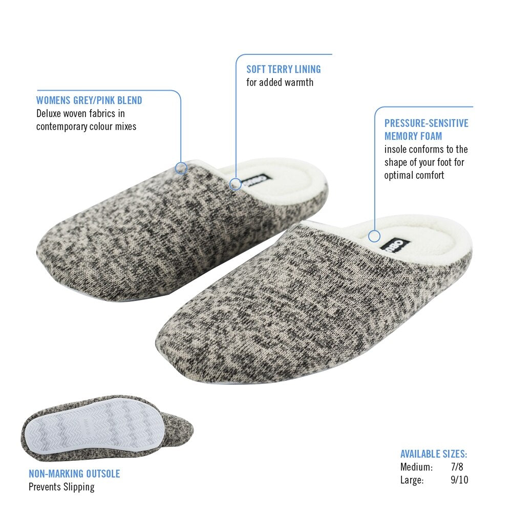 Ladies Arch Support Slippers