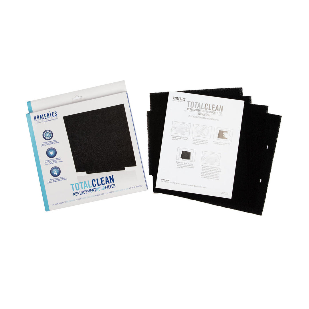 Homedics TotalClean Replacement Carbon Pre-Filters with box
