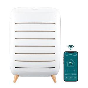 Smart Air Purifier C500 removes harmful particles from the air and releases purified air back into your personal space