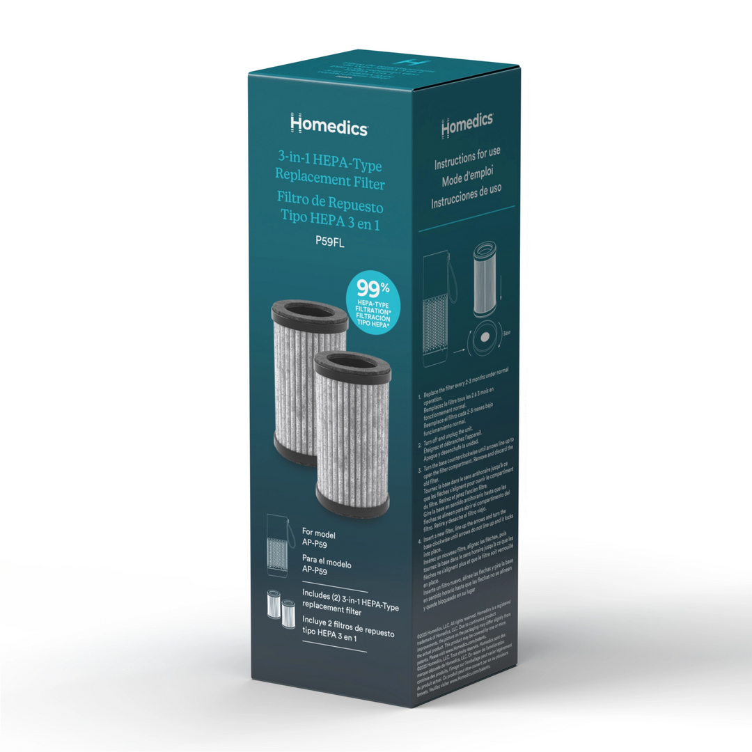 Homedics® Replacement 3-in-1 HEPA-Type Filter