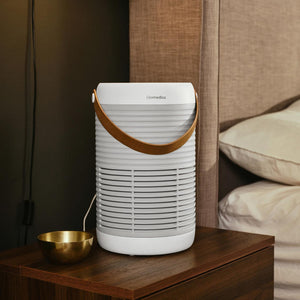 Smart Air Purifier T100 fits on a bedside table