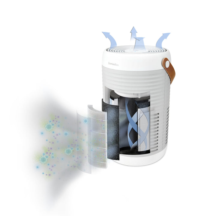 Replacement 3-in-1 True HEPA Replacement Filter for AP-T100 helps purify your air