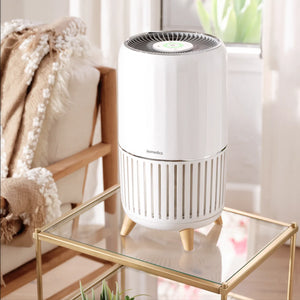 Smart Air Purifier T200 placed on a glass table