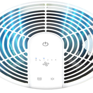 Top-down view of the Large Room Tower Air Purifier T43