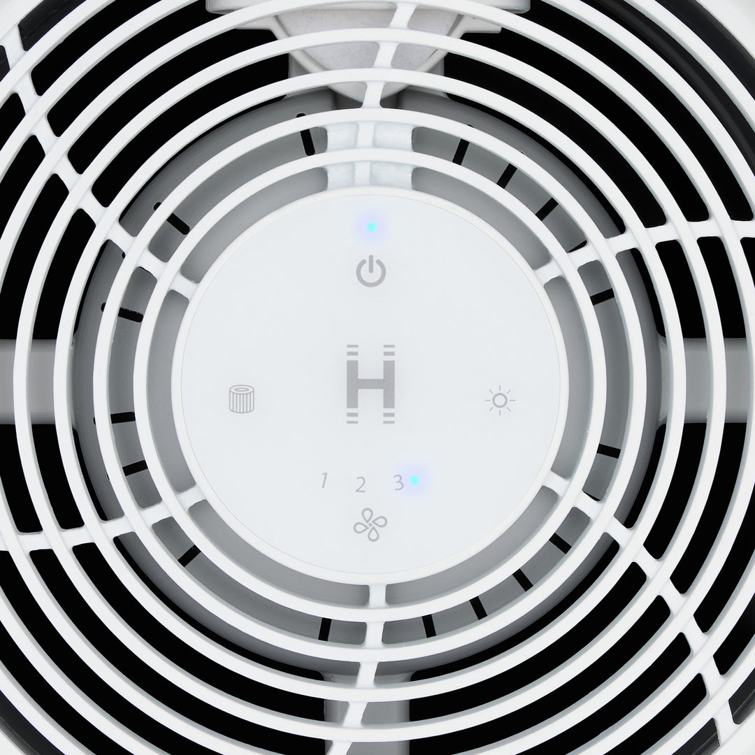 Air Purifier T95 has controls at the top for easy mode switching