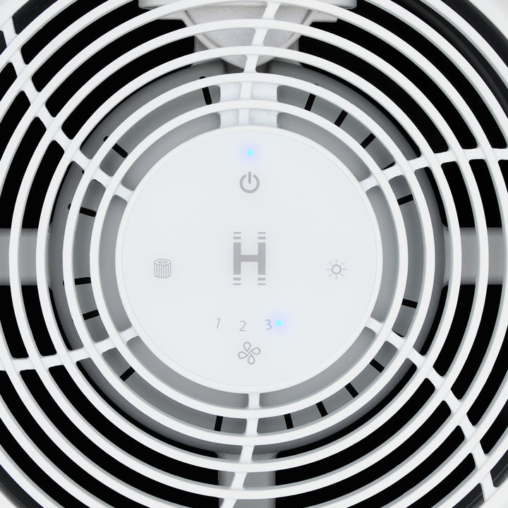 Air Purifier T95 has controls at the top for easy mode switching