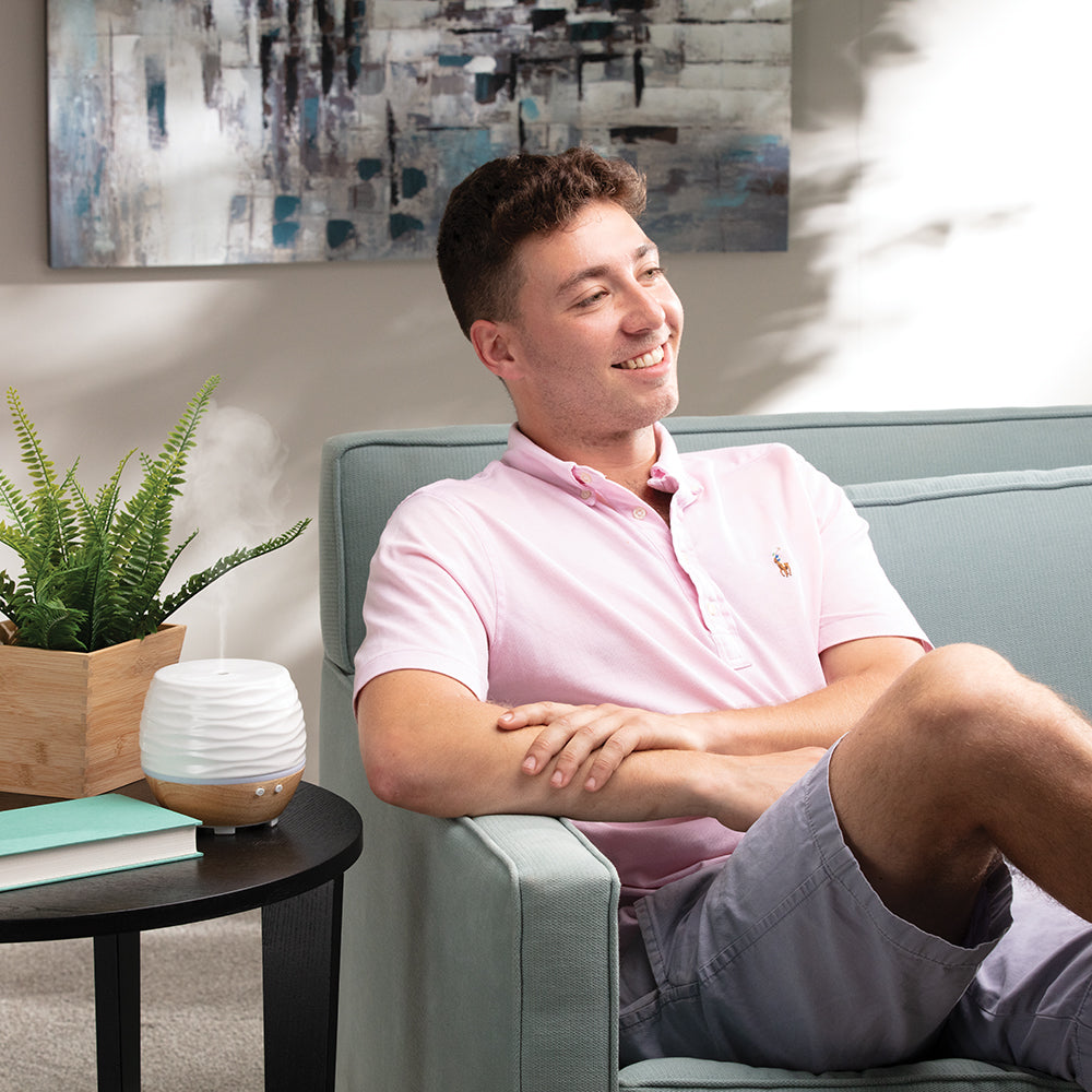 White | Ascend Ultrasonic Aroma Diffuser