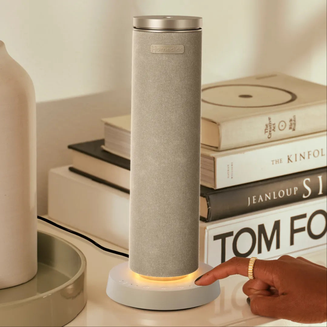 SereneScent™ Fabric Waterless Diffuser has adjust lighting control with just a tap