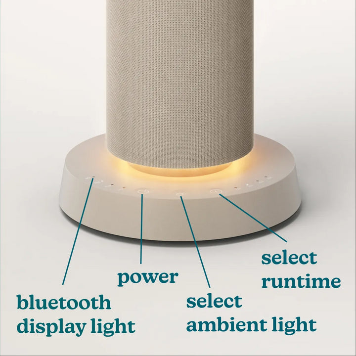 Image displaying the controls in SereneScent™ Fabric Waterless Diffuser