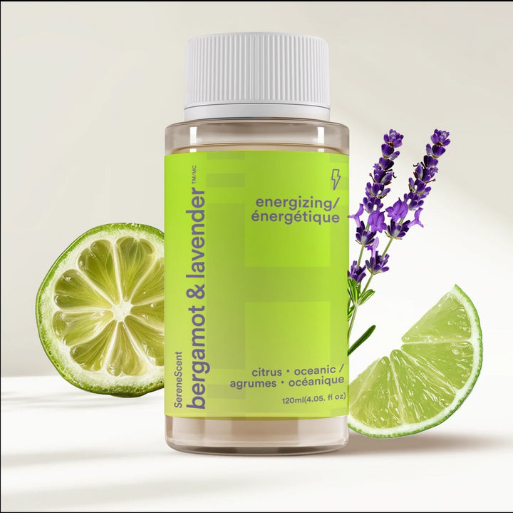 SereneScent 120ml Oil Bergamot & Lavender