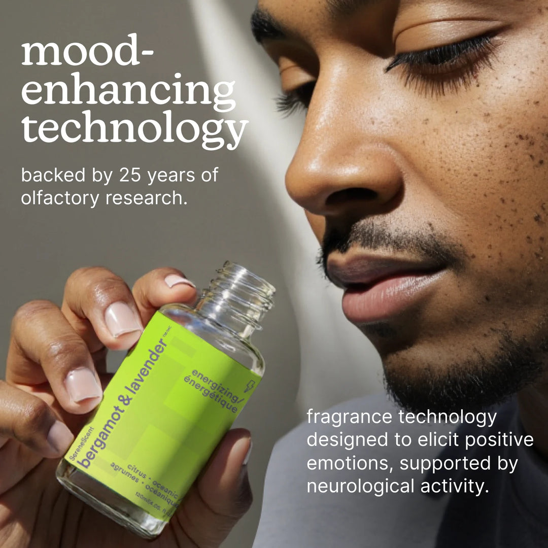 SereneScent 120ml Oil Bergamot & Lavender mood enhancing technology