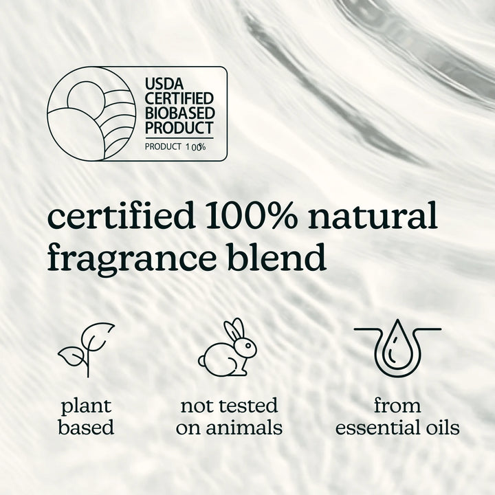 certified 100% natural fragrance blend