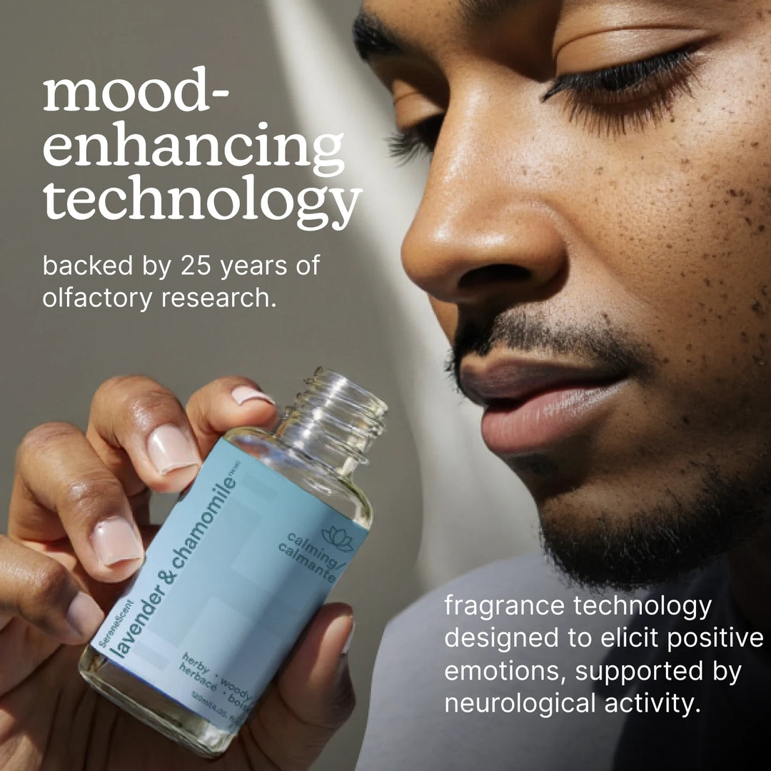 SereneScent 120ml Oil Lavender Chamomile mood enhancing technology