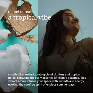 SereneScent™ Miami Sunset 120ml