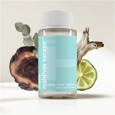 Inspired by the essence of SereneScent™ Maldives Escape.

