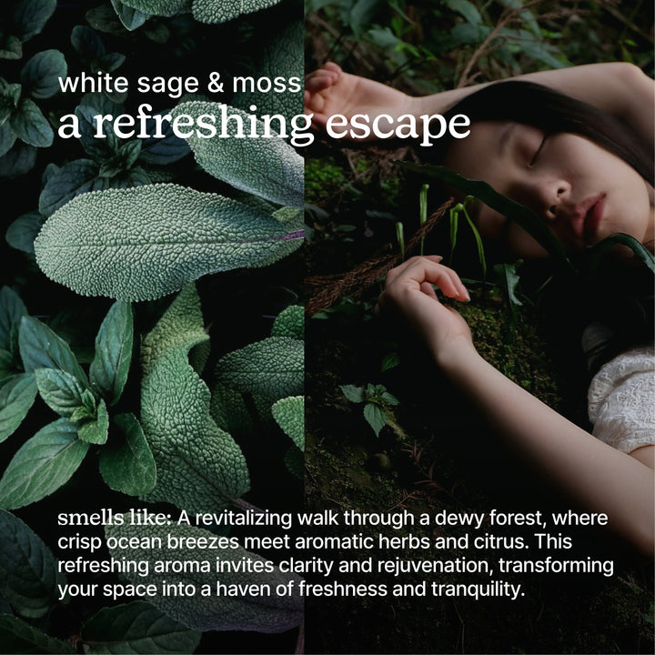 SereneScent™ White Sage & Moss 120ml