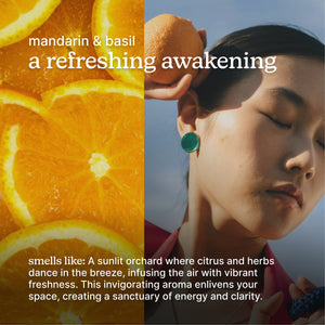 SereneScent™ Mandarin & Basil 15ml