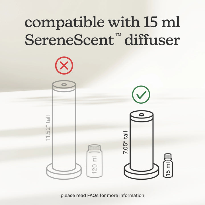 Compatible with 15ml SereneScent™ diffuser.