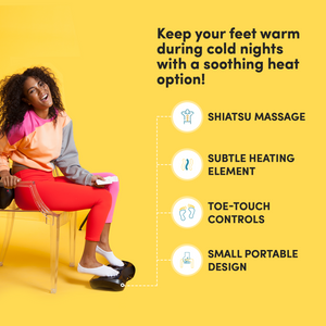 Make Lemonade Shiatsu Foot Massager with Heat has many product features