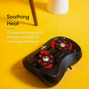 Make Lemonade Shiatsu Foot Massager with Heat offers soothing heat