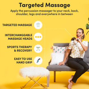 Make Lemonade Percussion Handheld Massager has many product features