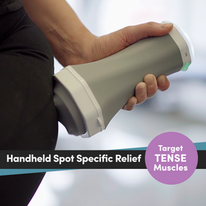 Make Lemonade Handheld Shiatsu Spin Massager offers spot specific relief