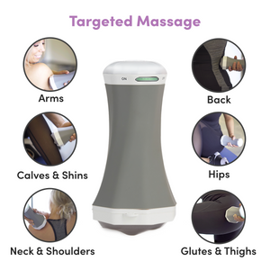 Make Lemonade Handheld Shiatsu Spin Massager offers targeted massage