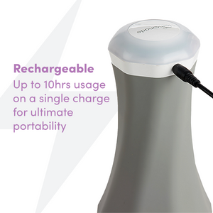 Make Lemonade Handheld Shiatsu Spin Massager is rechargeable